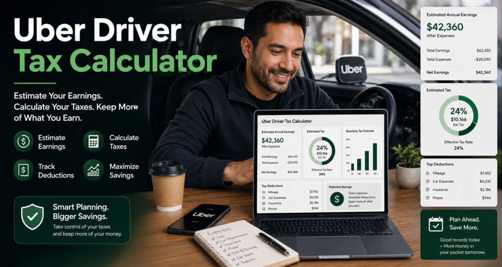 Uber driver tax calculator