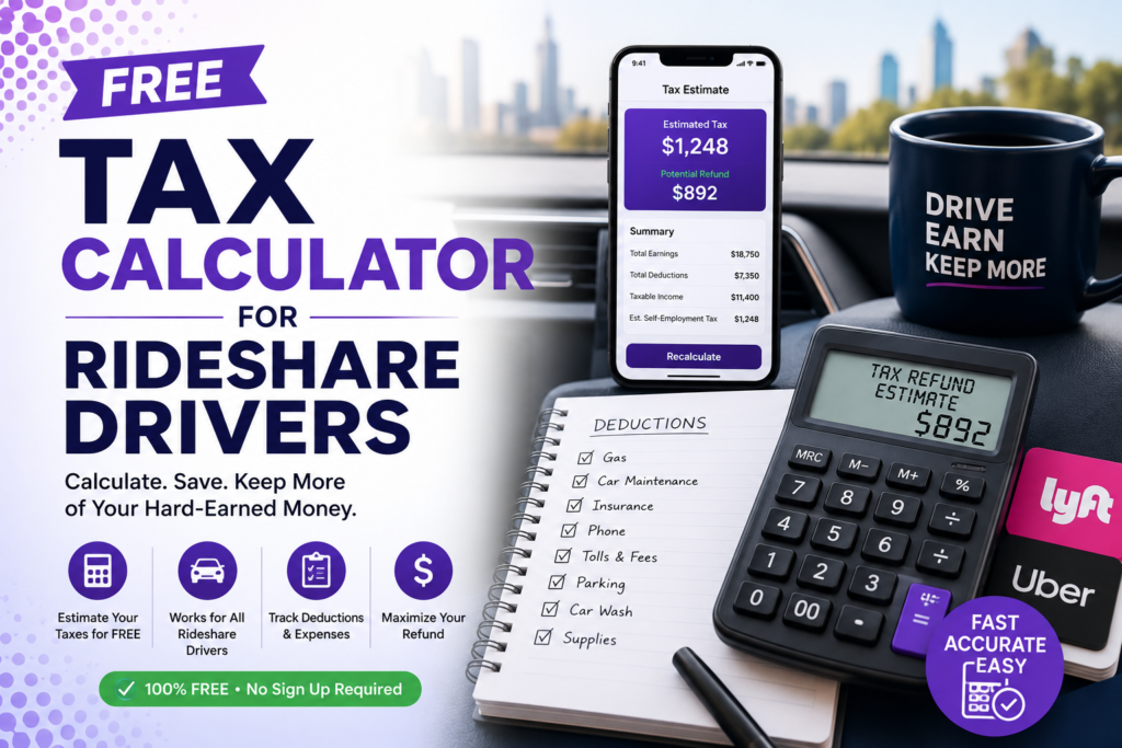 Lyft driver tax calculator